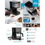 Cafetera Eléctrica 6 Tazas Home Elements - Imagen 9
