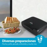 Sanduchera Grill Asador Home Elements - Imagen 2