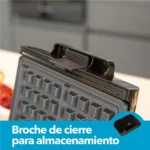 Wafflera Eléctrica Home Elements - Imagen 5