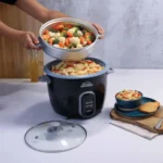 Olla Arrocera Multifuncional con Vaporera 1,8 Litros - Imagen 7