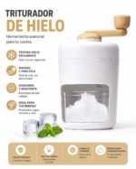 Triturador Manual de Hielo