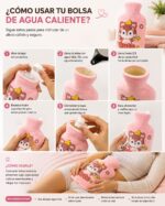 Bolsa de Agua Caliente para Cólicos y Dolores - Imagen 3