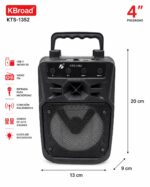 PARLANTE INALÁMBRICO KTS-1352 – 4” - Imagen 2