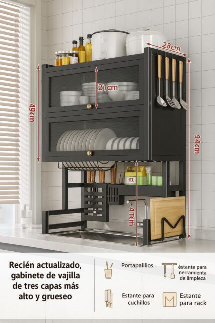 LOCERO DOBLE GABINETE